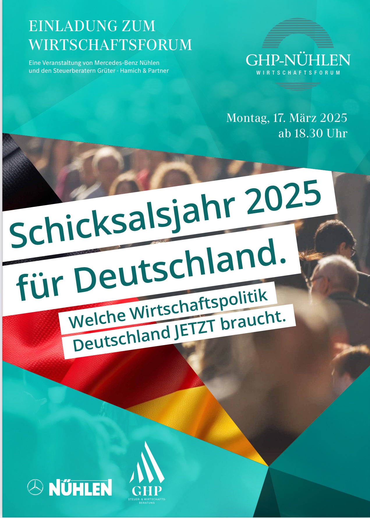 Wirtschaftsforum 2025 - Folder Seite 1